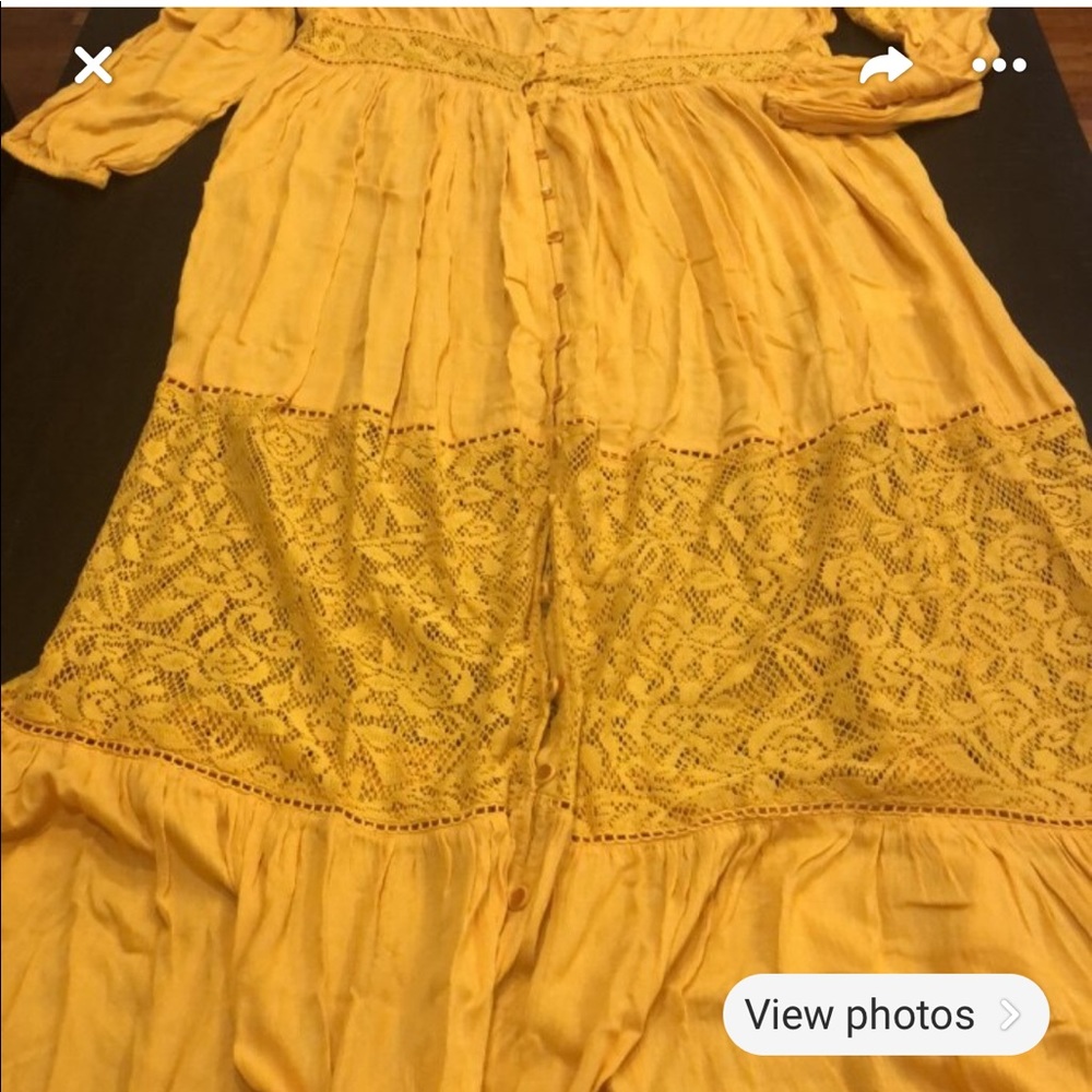 Yellow Maxi Dress
